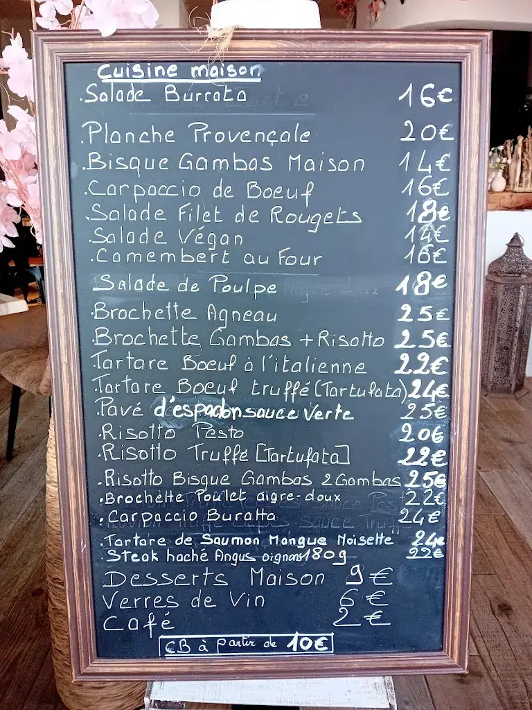 Menu_La terrasse bleue_Villeneuve-Loubet_image_2