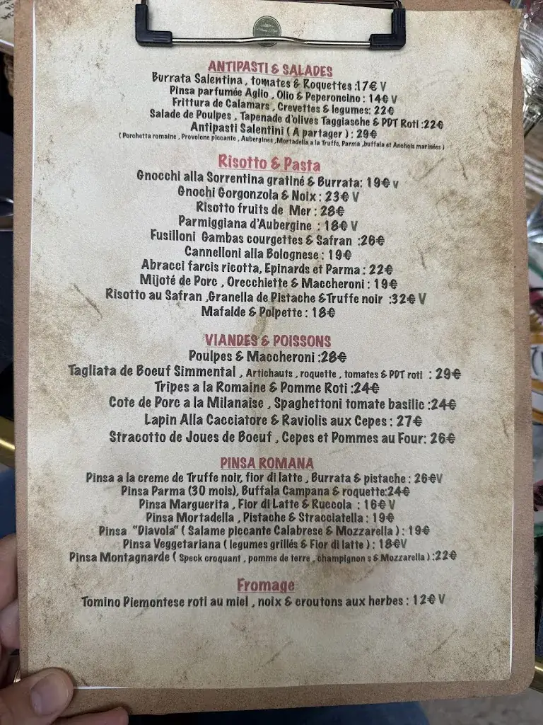 Menu_Ristorante Mamma Maria_Villeneuve-Loubet_image_4