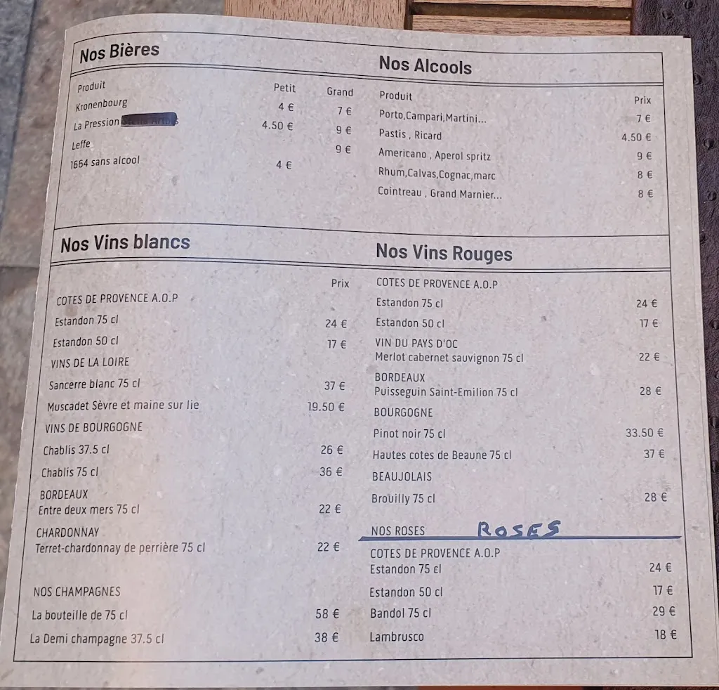 Menu_La Grignotière - Restaurant Villefranche-sur-Mer_Villefranche-sur-Mer_image_1