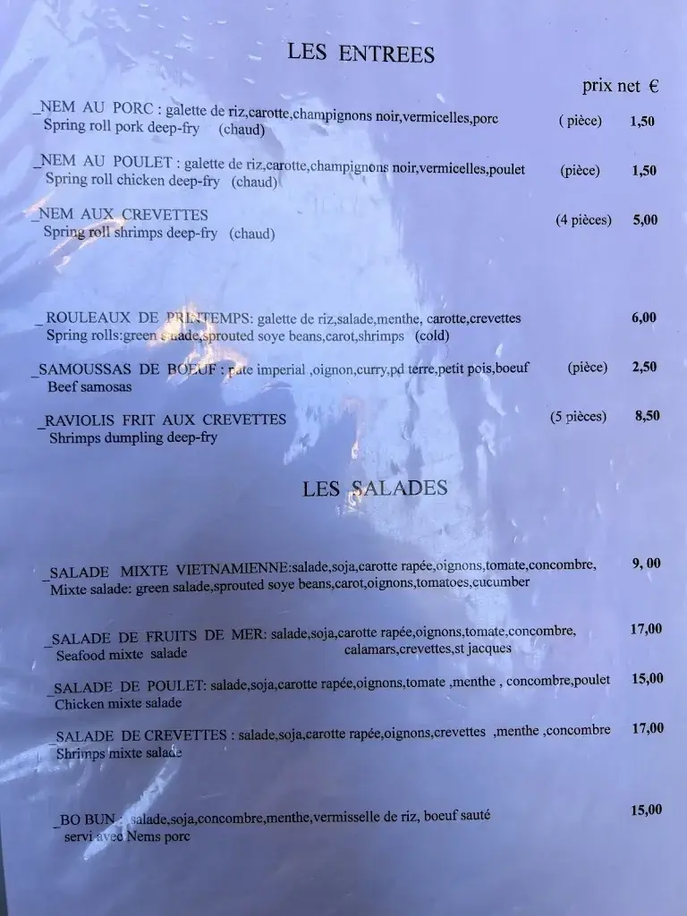 Menu_Le Mékong_Villefranche-sur-Mer_immagine_3