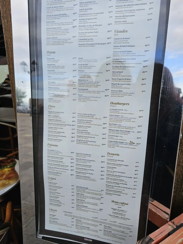 Menu_Les Palmiers_Villefranche-sur-Mer_image_1