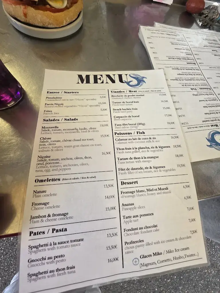 Menu_La Baleine Joyeuse_Villefranche-sur-Mer_image_1