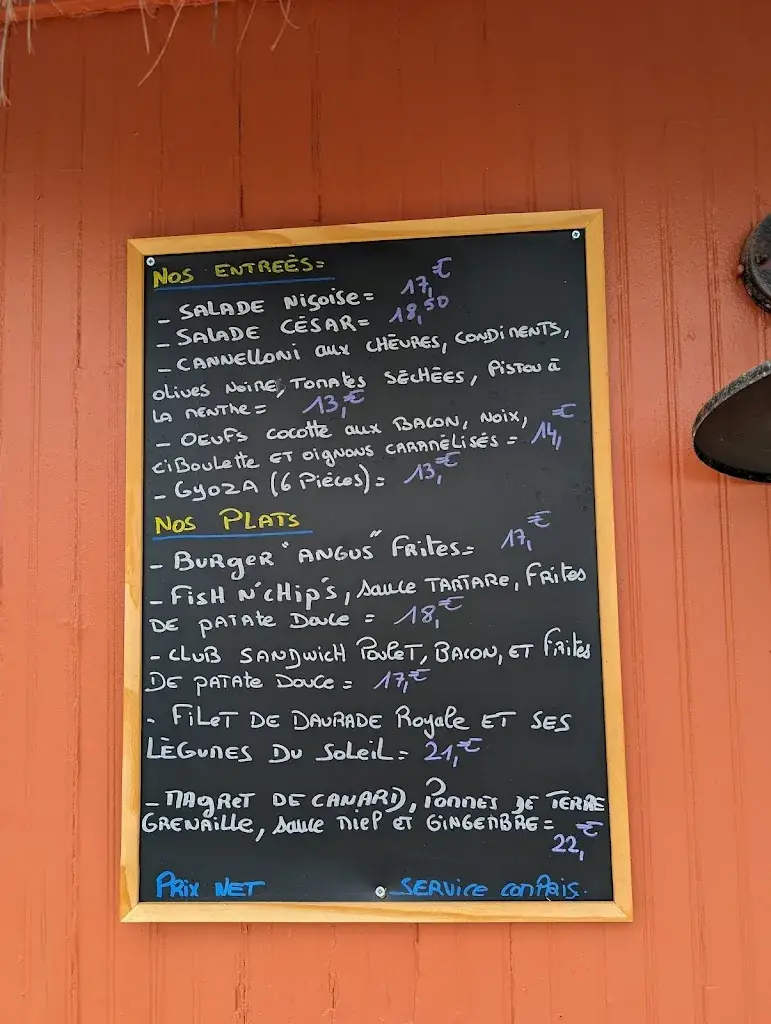 Menu_La Praia_Villefranche-sur-Mer_image_1