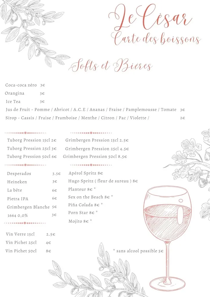 Menu_Le César_Volonne_image_2
