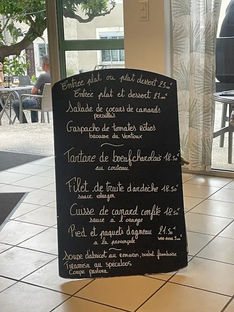 Menu_Restaurant Chrysalis_Visan_image_4