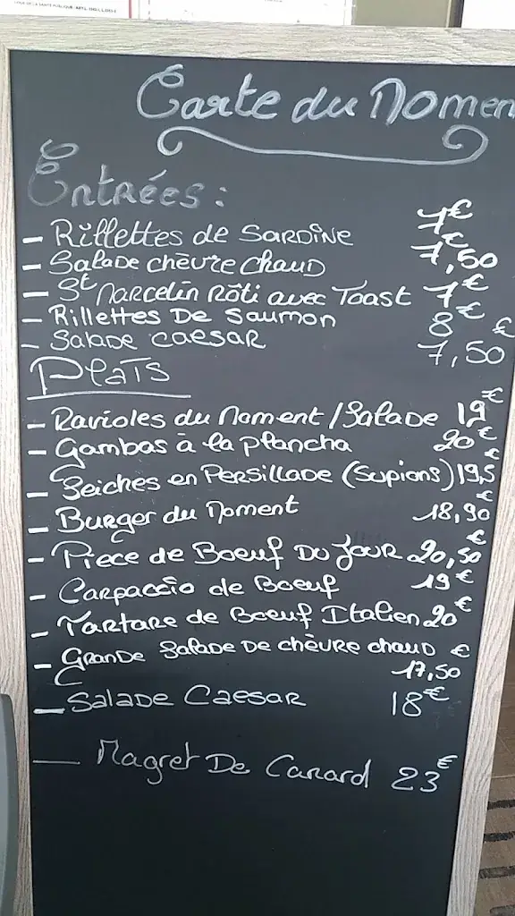Menu_La terrasse des marettes_Vitrolles_image_4