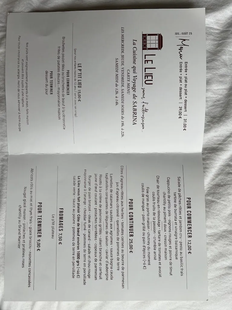 Menu_Le Lieu Le Restaurant_Annonay_image_2