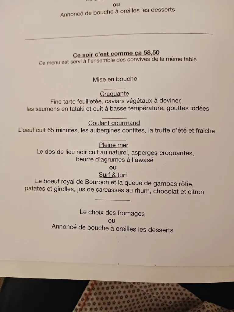 Menu_Restaurant L'Aventure en famille_Roanne_image_1