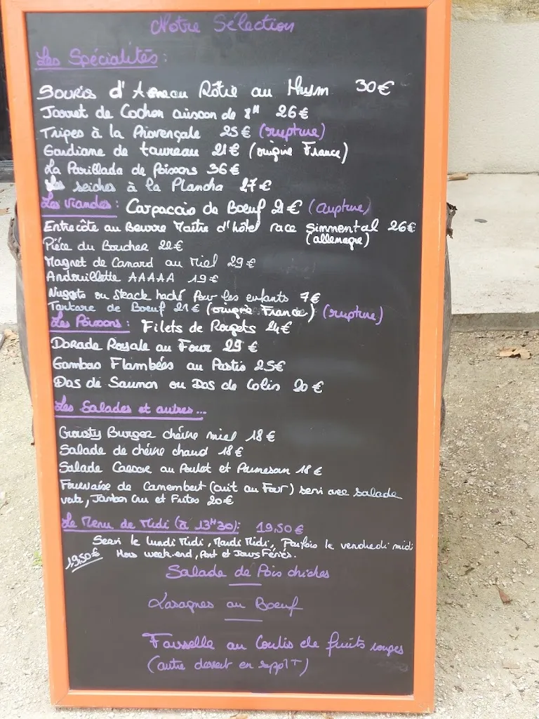 Menu_Auberge de Miemart_Roquemaure_image_2