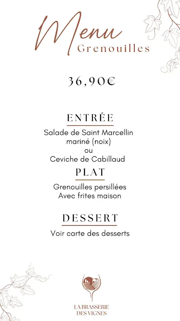 Menu_La Brasserie Des Vignes_Renaison_image_3