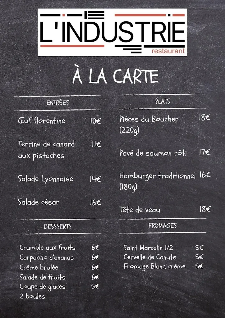 Menu_L’Industrie_Rillieux-la-Pape_image_2