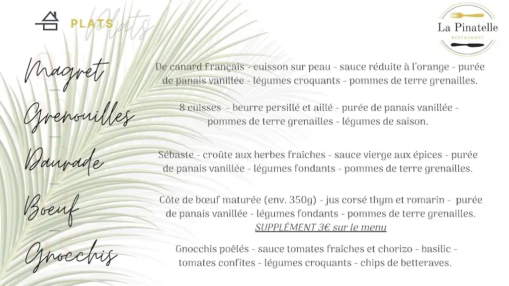 Menu_la Pinatelle Restaurant_Roche-la-Molière_image_1