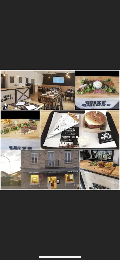 Seize quinze restaurant in Roche-la-Molière