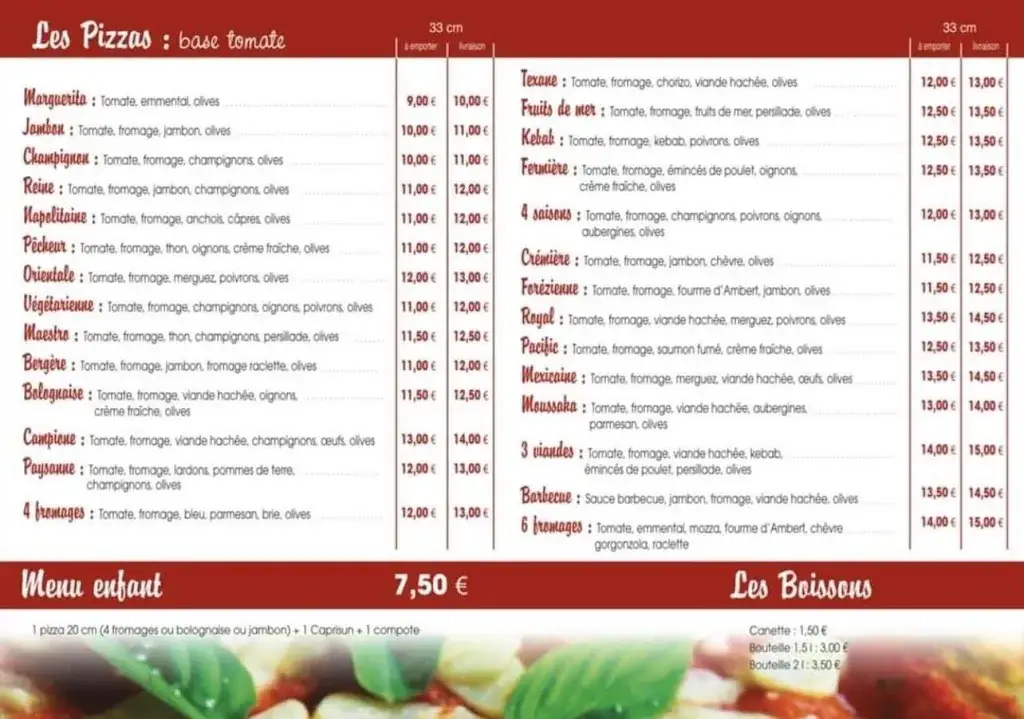 Menu_Sam Pizz'_Roche-la-Molière_immagine_1