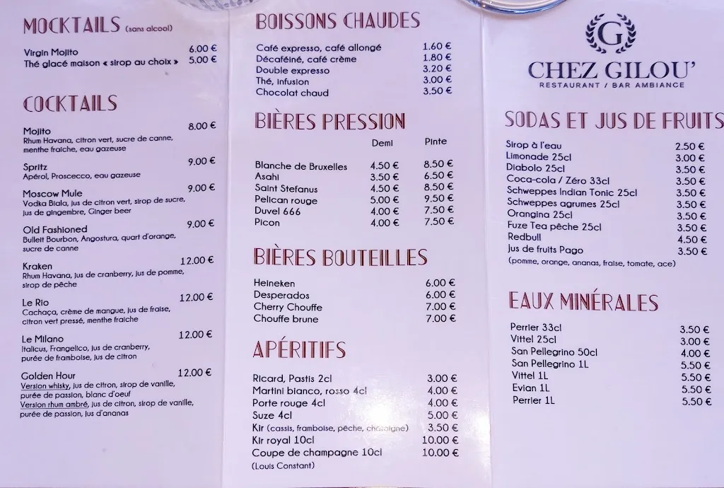 Menu_CHEZ GILOU’_Ruy-Montceau_image_2