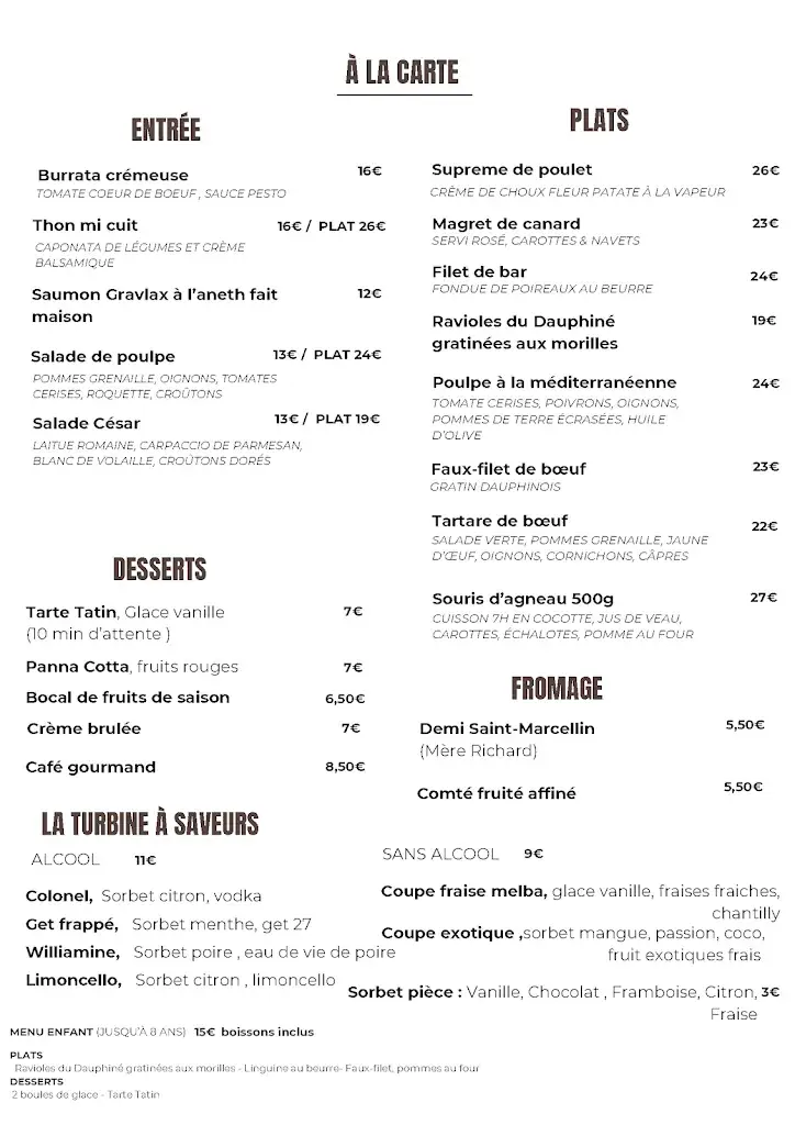 Menu_Séquoias Golf & Resort Hotel Restaurant Séminaire Résidentiel_Ruy-Montceau_image_2