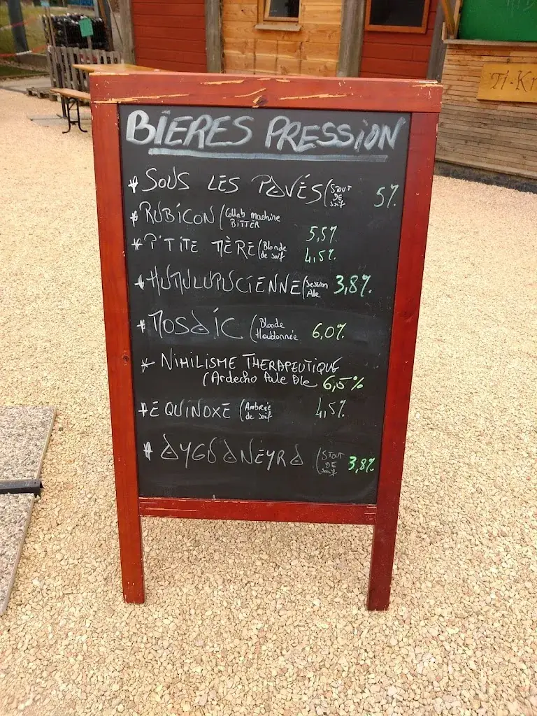 Menu_The micro brewery Agrivoise_Saint-Agrève_immagine_1