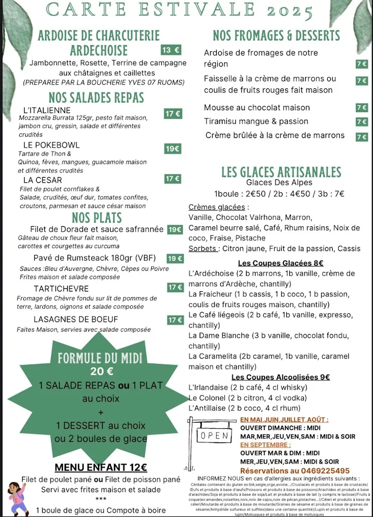 Menu_L'assiette gourmande_Ruoms_immagine_1