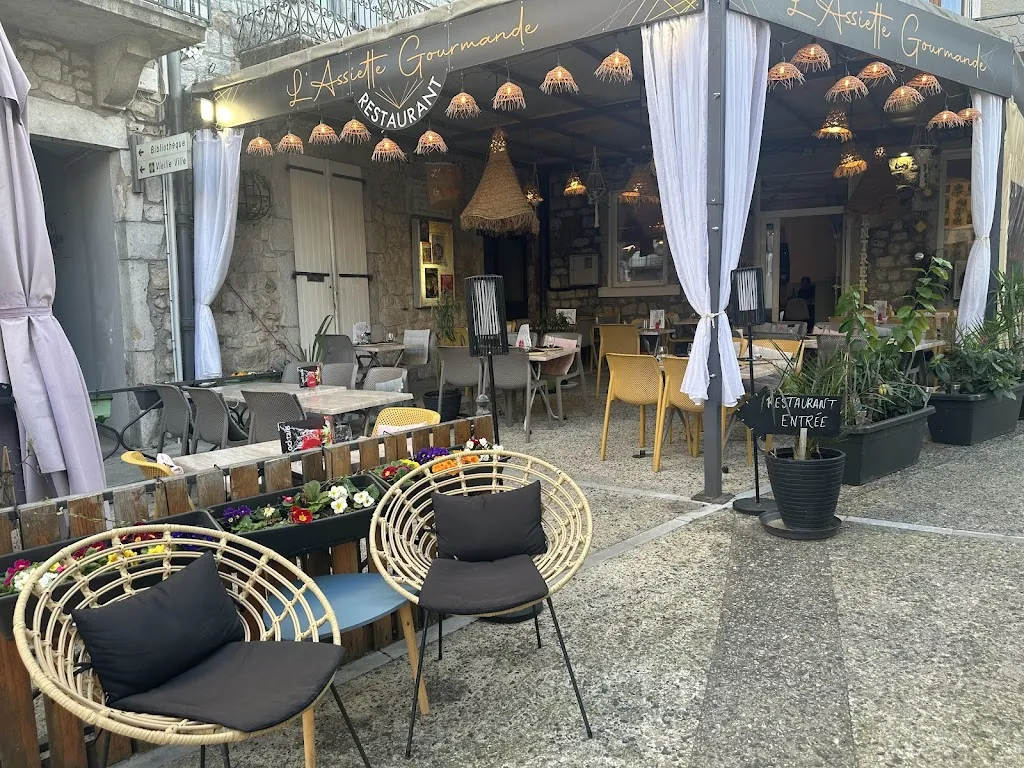 L'assiette gourmande restaurant in Ruoms
