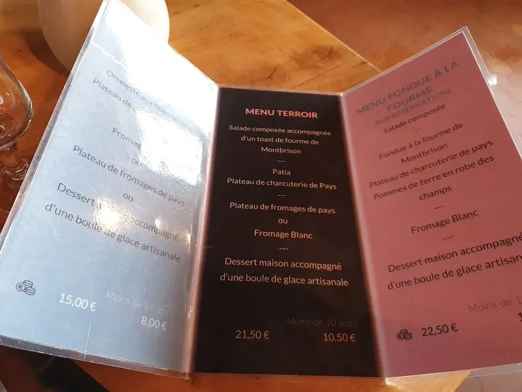 Menü_Auberge de Garnier_Saint-Bonnet-le-Courreau_Bild_1