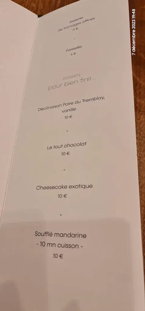 Menu_Brasserie L'escoubille_Saint-Alban-Leysse_immagine_3