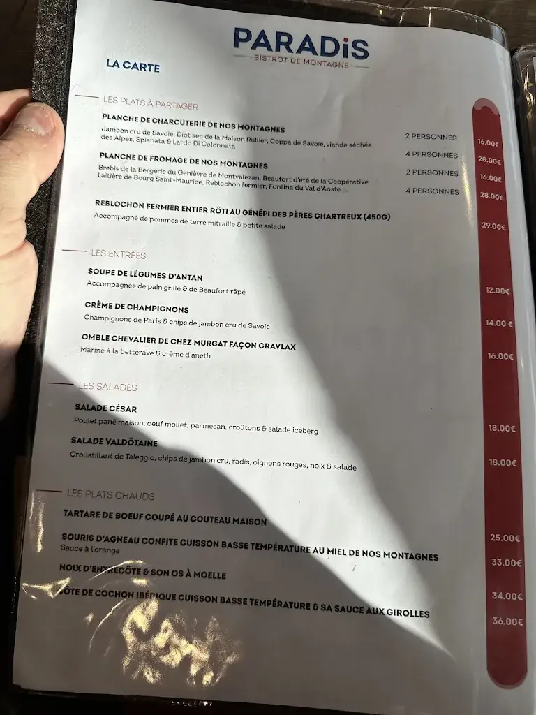 Menu_PARADiS - La Rosière_Montvalezan_image_4