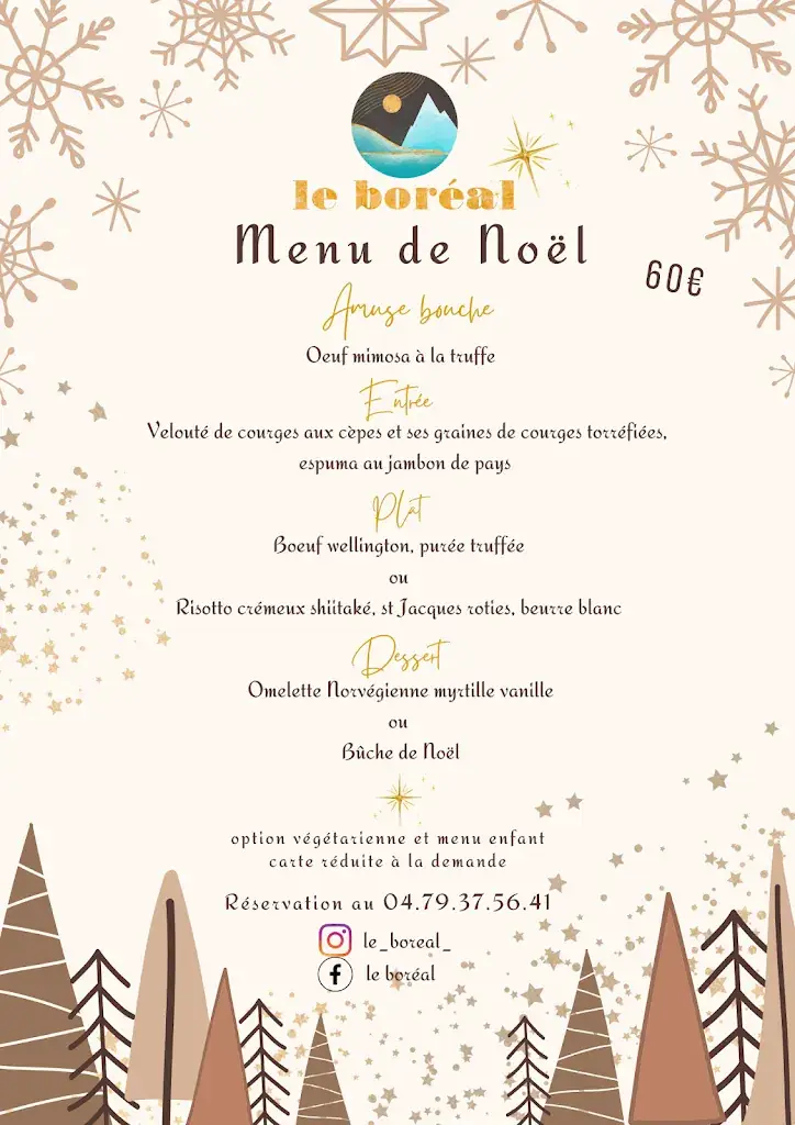 Menu_Restaurant Le Boréal - La Rosière_Montvalezan_image_2