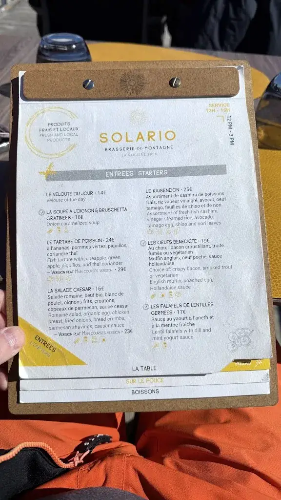 Menu_Restaurant Solario - La Rosière_Montvalezan_image_2
