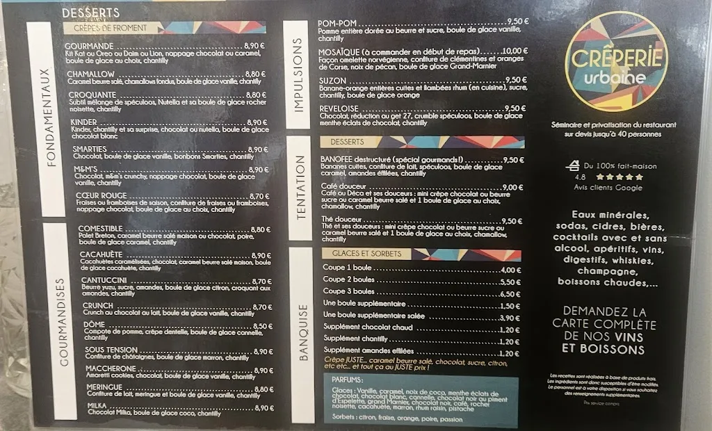 Menu_Crêperie Urbaine - Revel_Revel_image_3