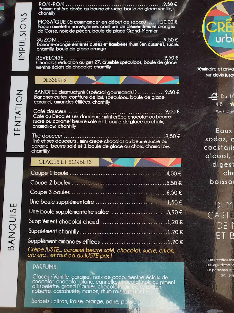 Menu_Crêperie Urbaine - Revel_Revel_image_4