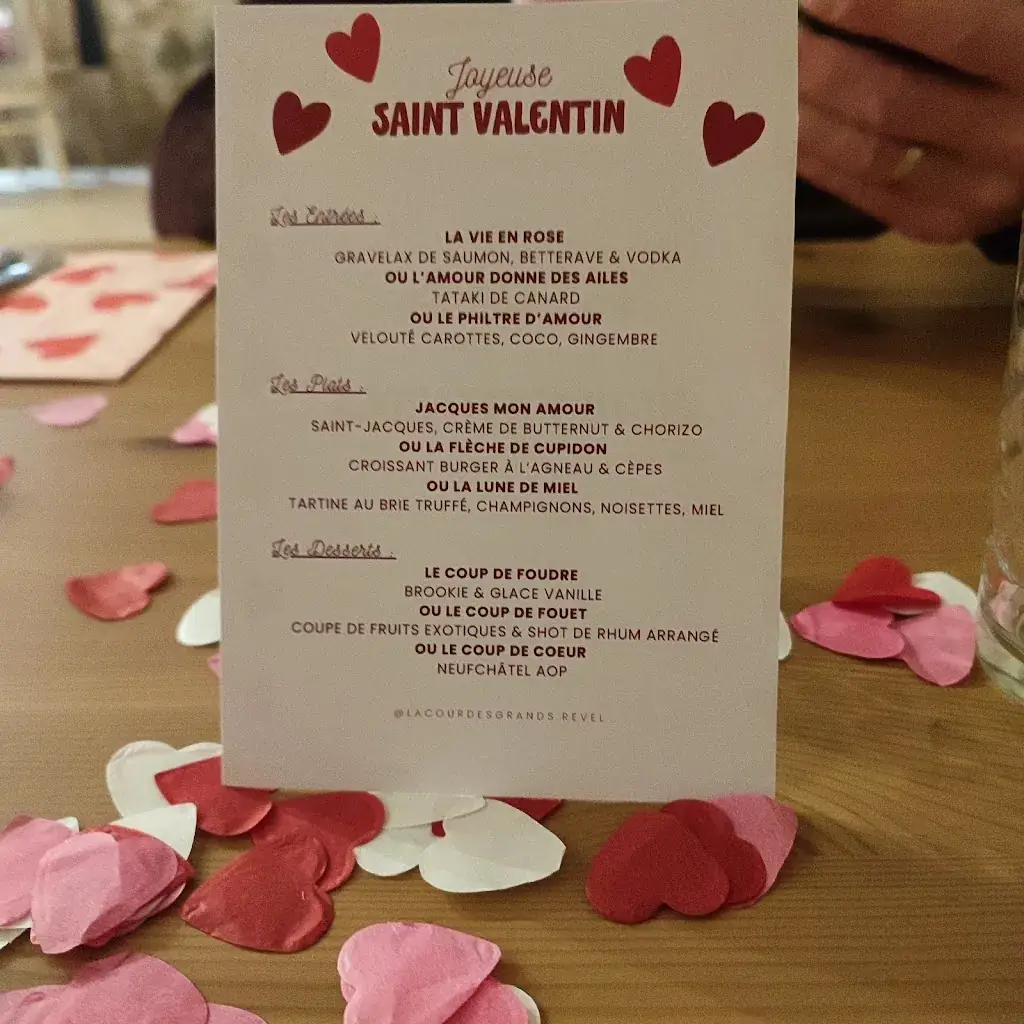 Menu_Hôtel Restaurant La Cour des Grands_Revel_image_1