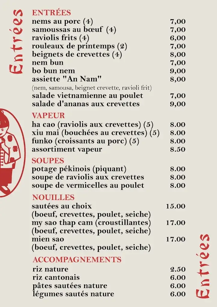 Menu_An Nam Restaurant Vietnamien Revel_Revel_image_1