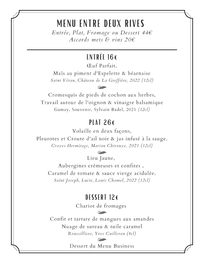 Menu_Le W_Saint-Clair_image_1