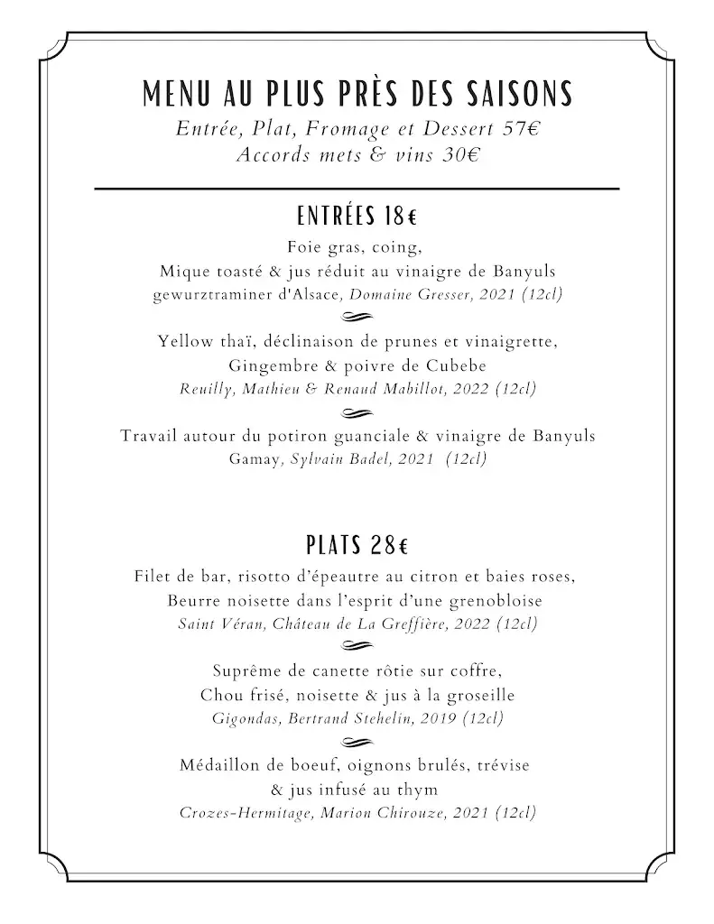 Menu_Le W_Saint-Clair_image_2