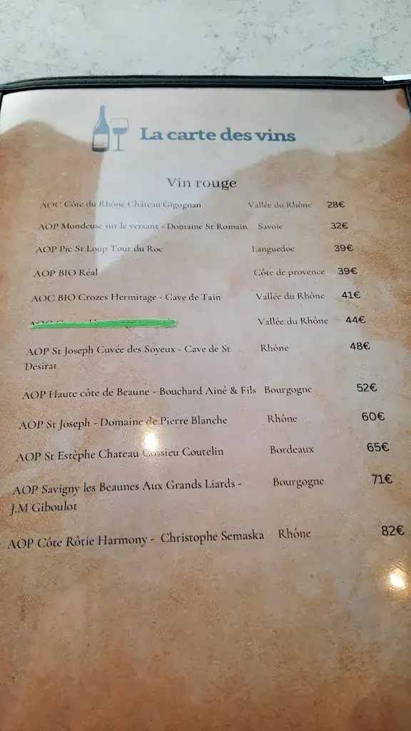 Menu_O bout d'la rue_Courchevel_image_1