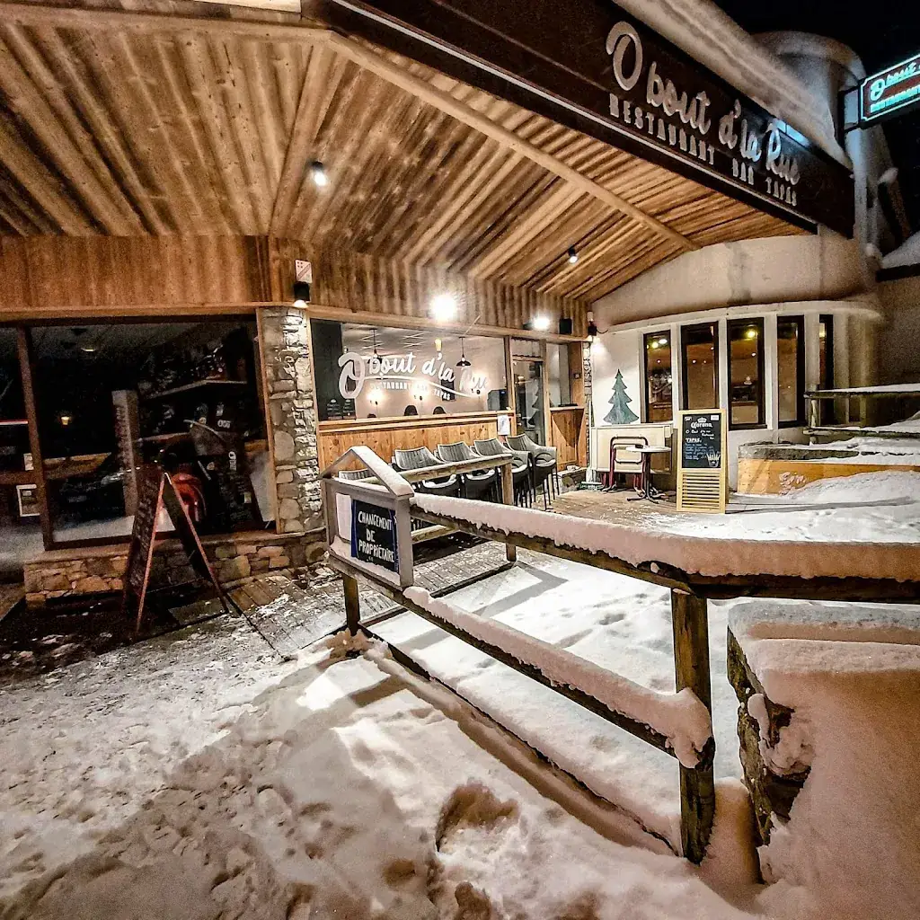 O bout d'la rue restaurant in Courchevel