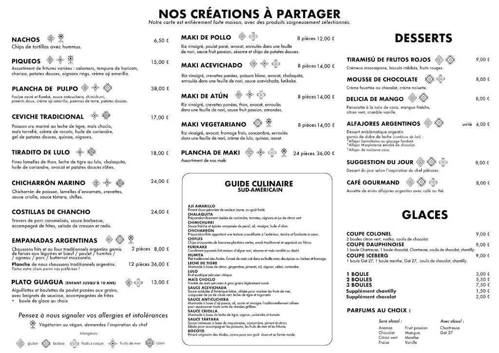 Menu_Cuzco Bar Lounge_Saint-Béron_image_1