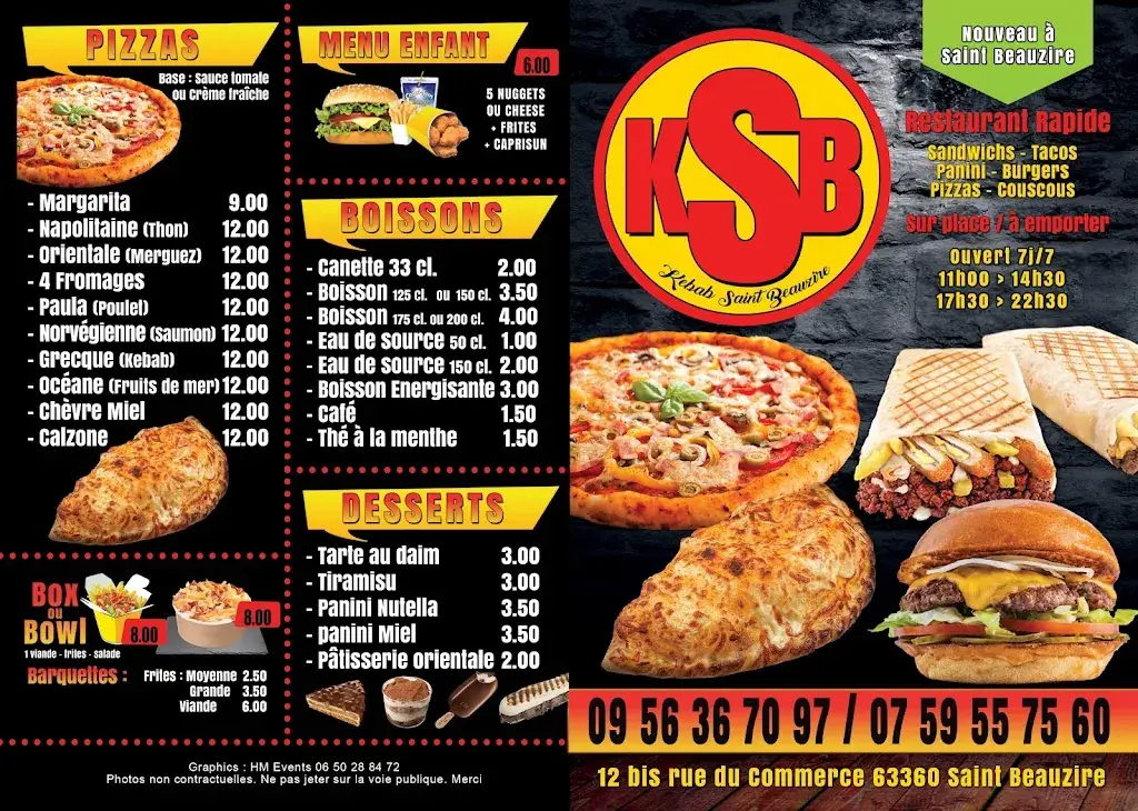 Menu_Kebab Saint Beauzire_Saint-Beauzire_image_1