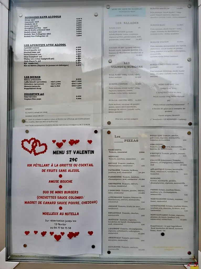 Menu_L'Horloge_Saint-Bonnet-le-Château_image_1