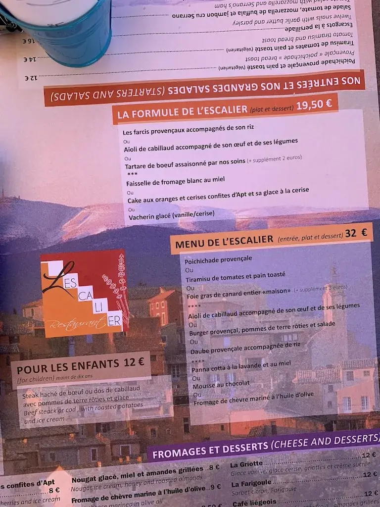 Menu_Restaurant l'Escalier_Roussillon_image_3