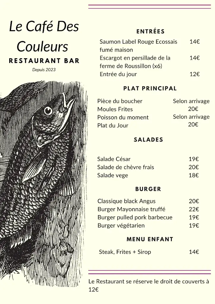 Menü_Café Des Couleurs_Roussillon_Bild_4