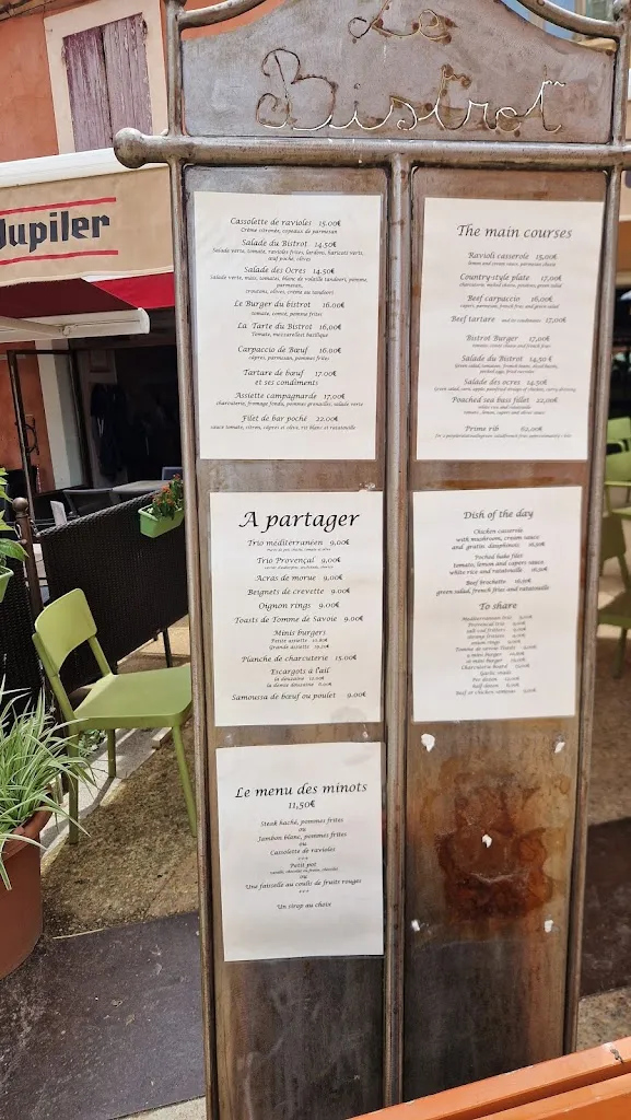 Menu_Le Bistrot de Roussillon_Roussillon_image_3