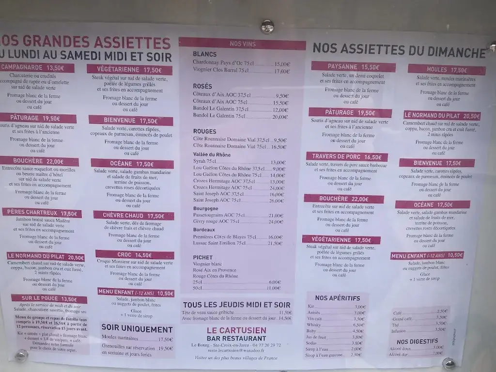 Menu_Le Cartusien_Sainte-Croix-en-Jarez_image_2