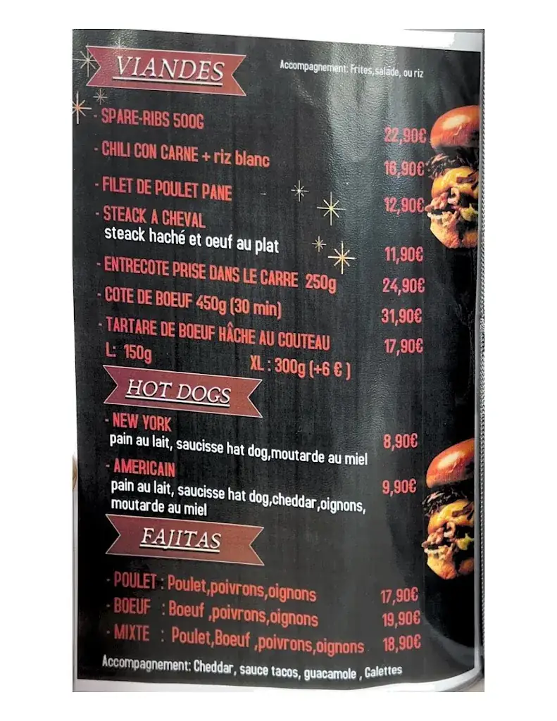 Menu_Restaurant Happy Diner_Rumilly_image_1