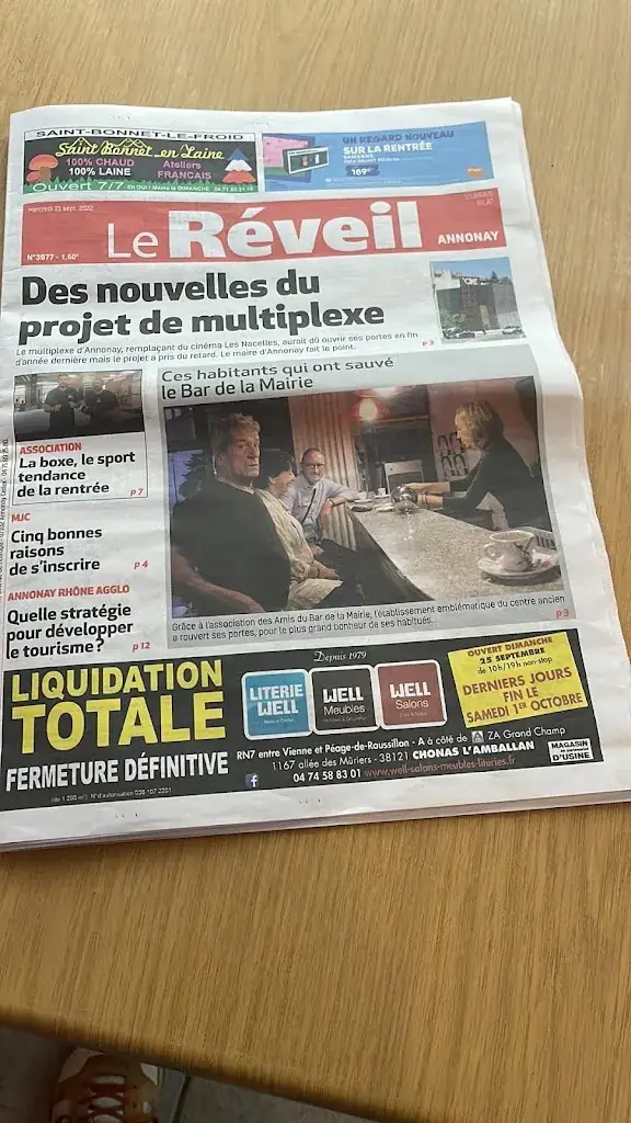 J-Vincent Barbato_Bar de la Mairie - Association Les Amis du Bar de la Mairie_Annonay_review