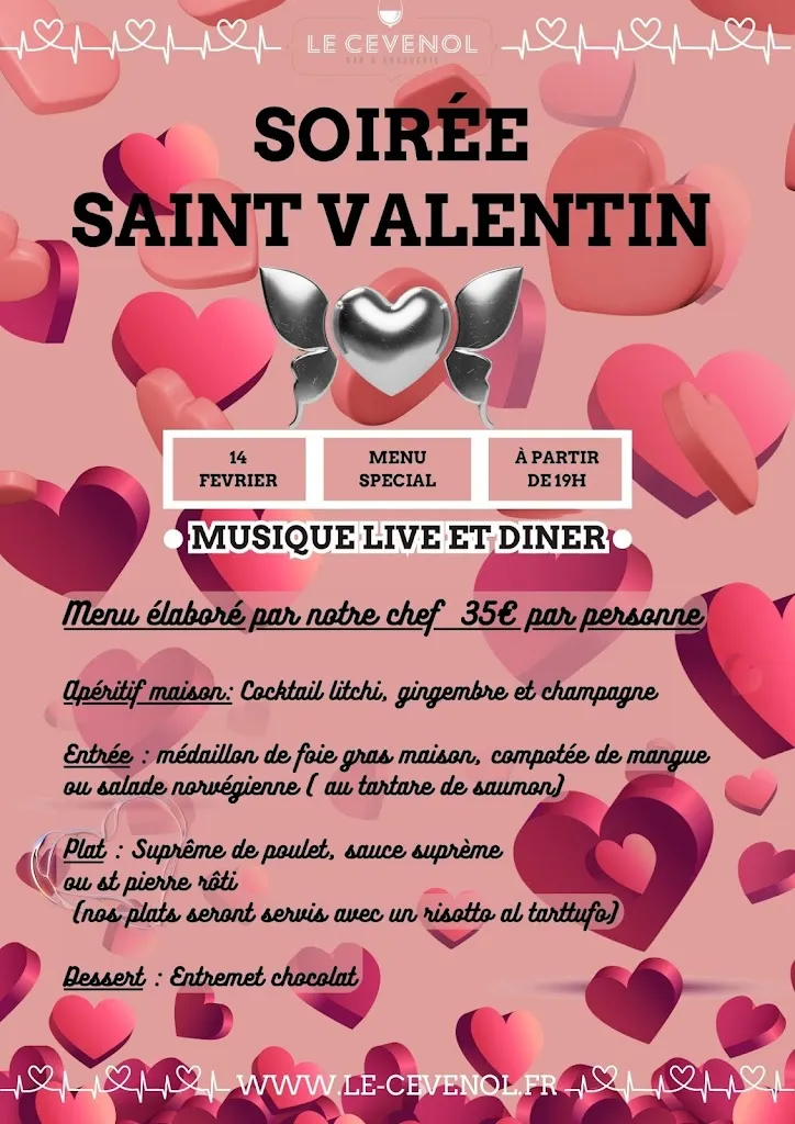 Menu_Restaurant Le Cevenol_Saint-Bonnet-de-Mure_immagine_3