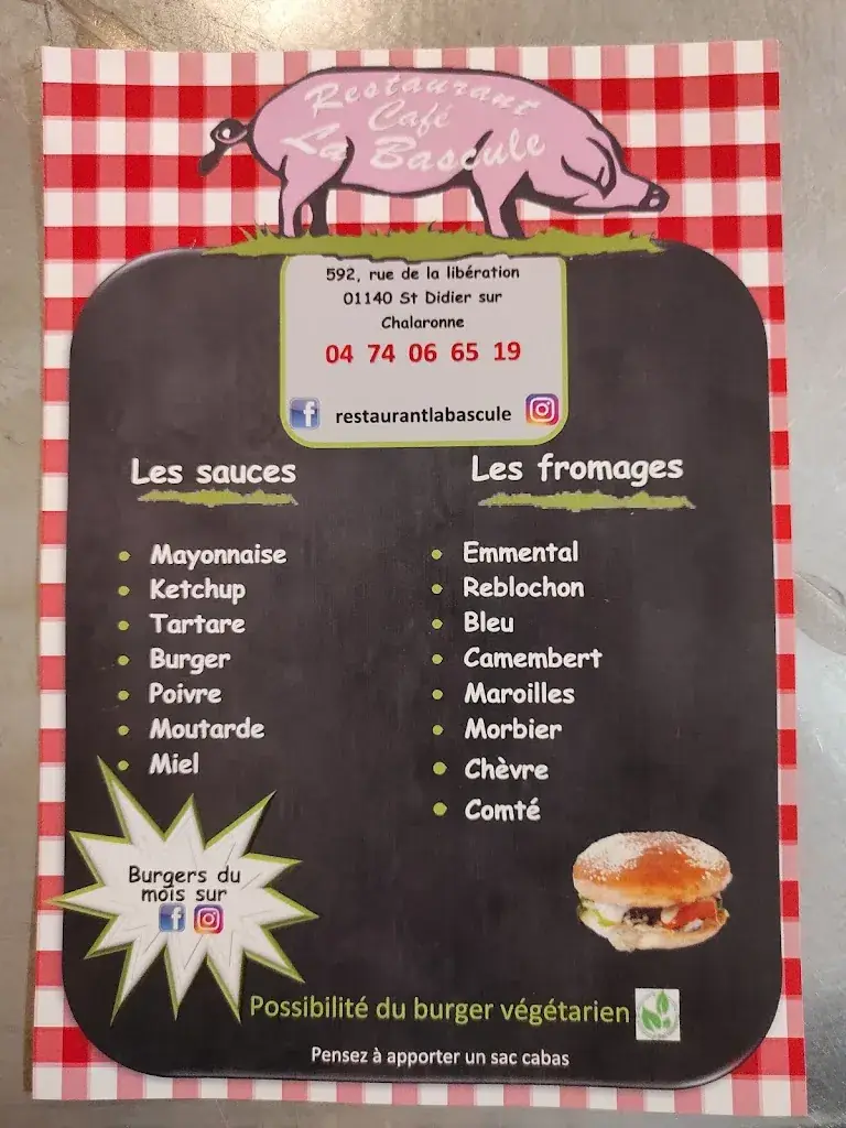 Menu_Restaurant la bascule St Didier sur Chalaronne_Saint-Didier-sur-Chalaronne_image_1