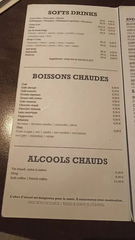 Menu_Le Bistrot du Port_Aix-les-Bains_image_2