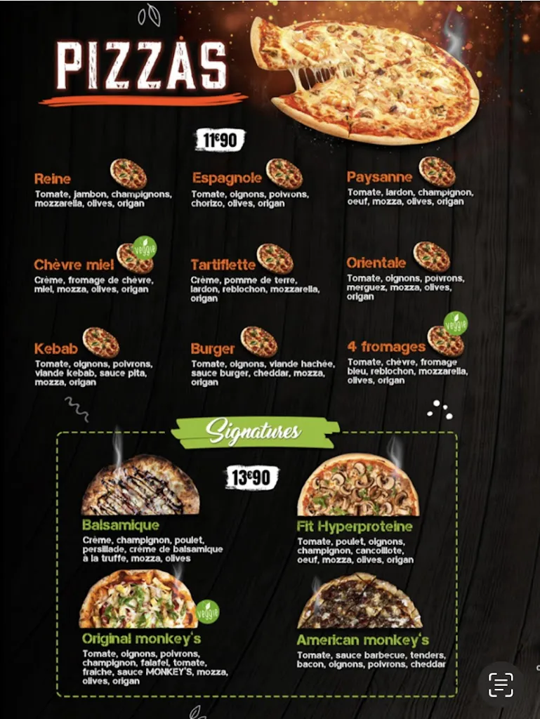 Menu_Monkey’s St Didier_Saint-Didier-sur-Chalaronne_immagine_3