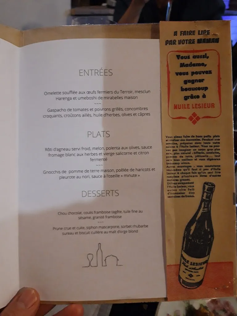 Menu_La Table des Matrus_Saint-Étienne_image_4